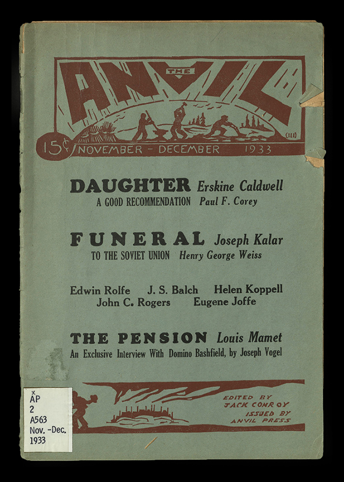 Anvil Nov-Dec 1933