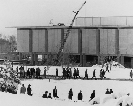 Marriott Library Under construction