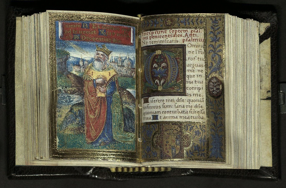 Book of Hours - Medici, King David