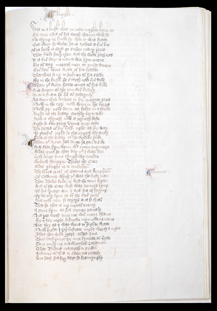 Chaucer, 23 recto