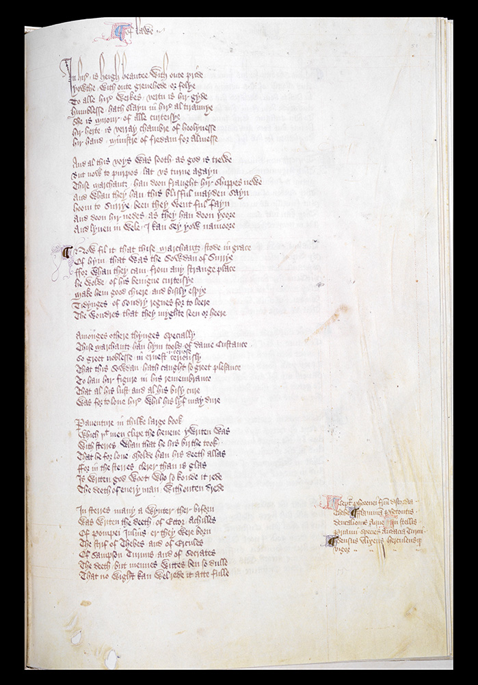 Chaucer, 57 recto