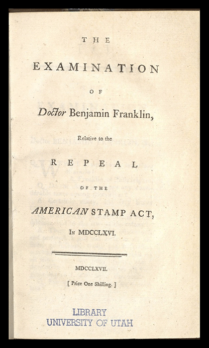 Franklin's examination