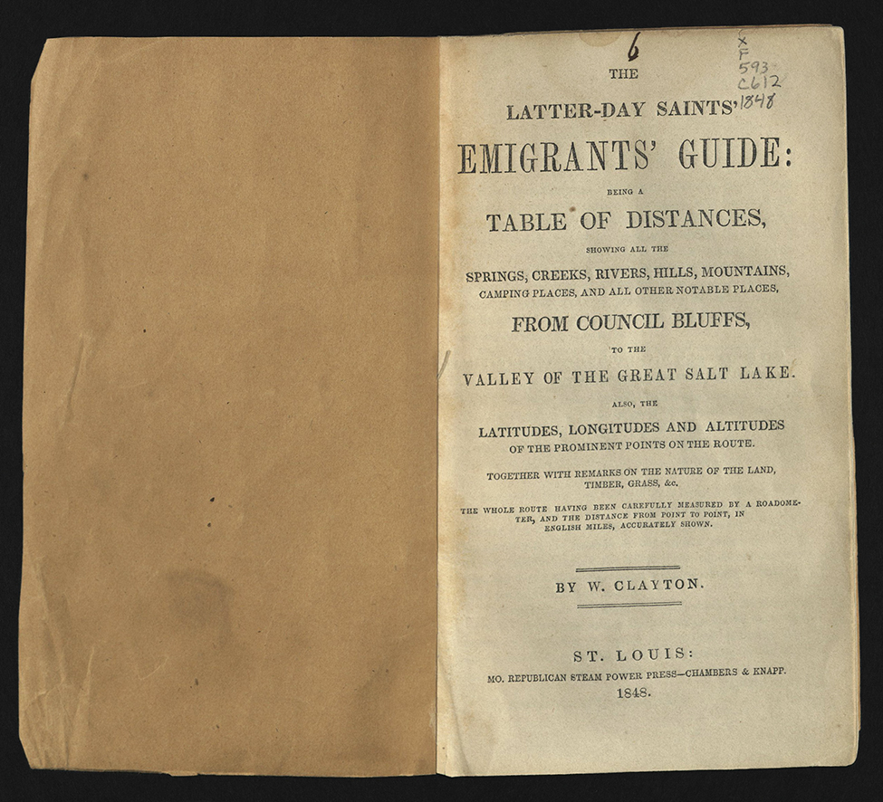 Clayton's Emigrants' Guide