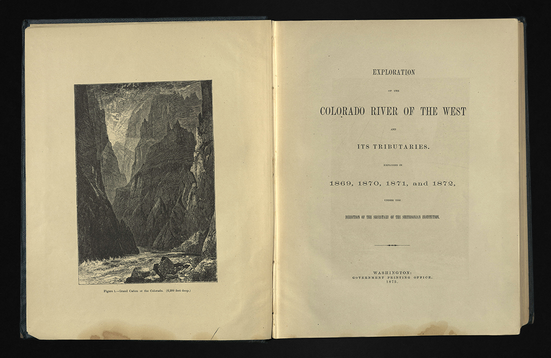 Exploration of the Colorado River... Title Page