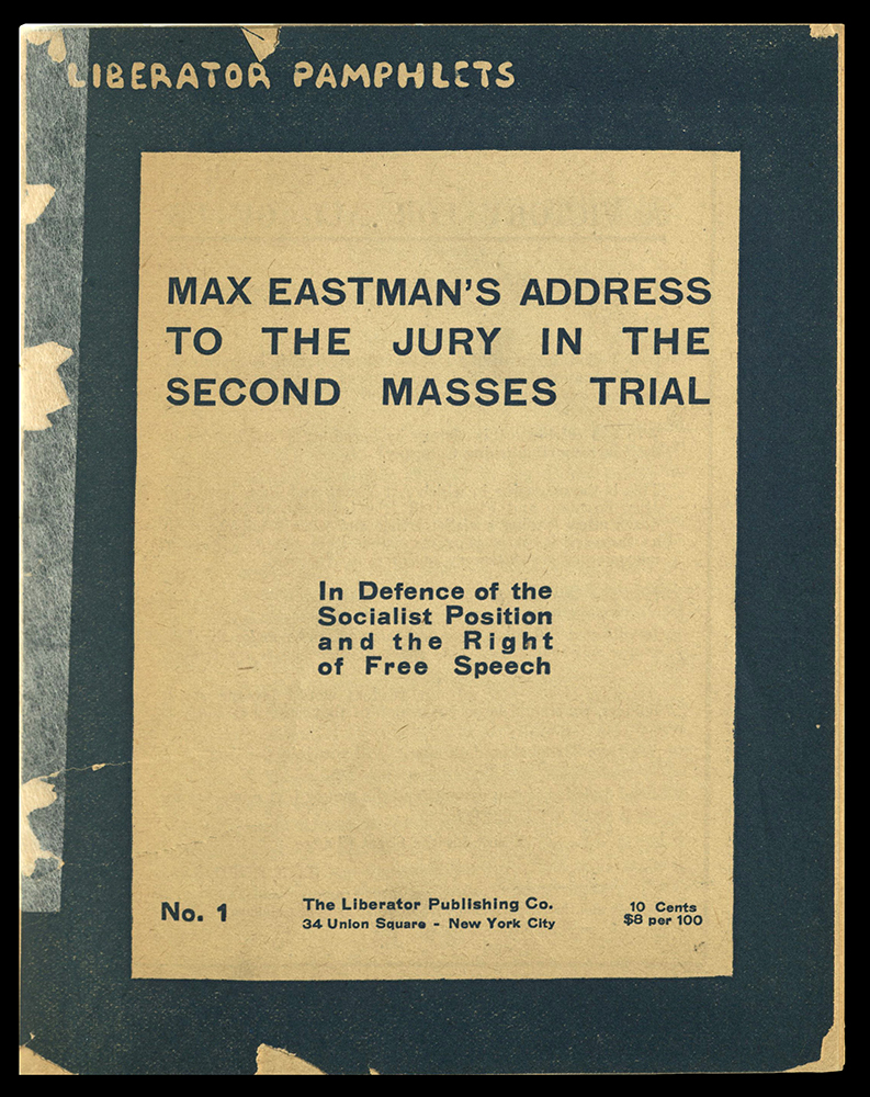 Max Eastman's Address to the Jury