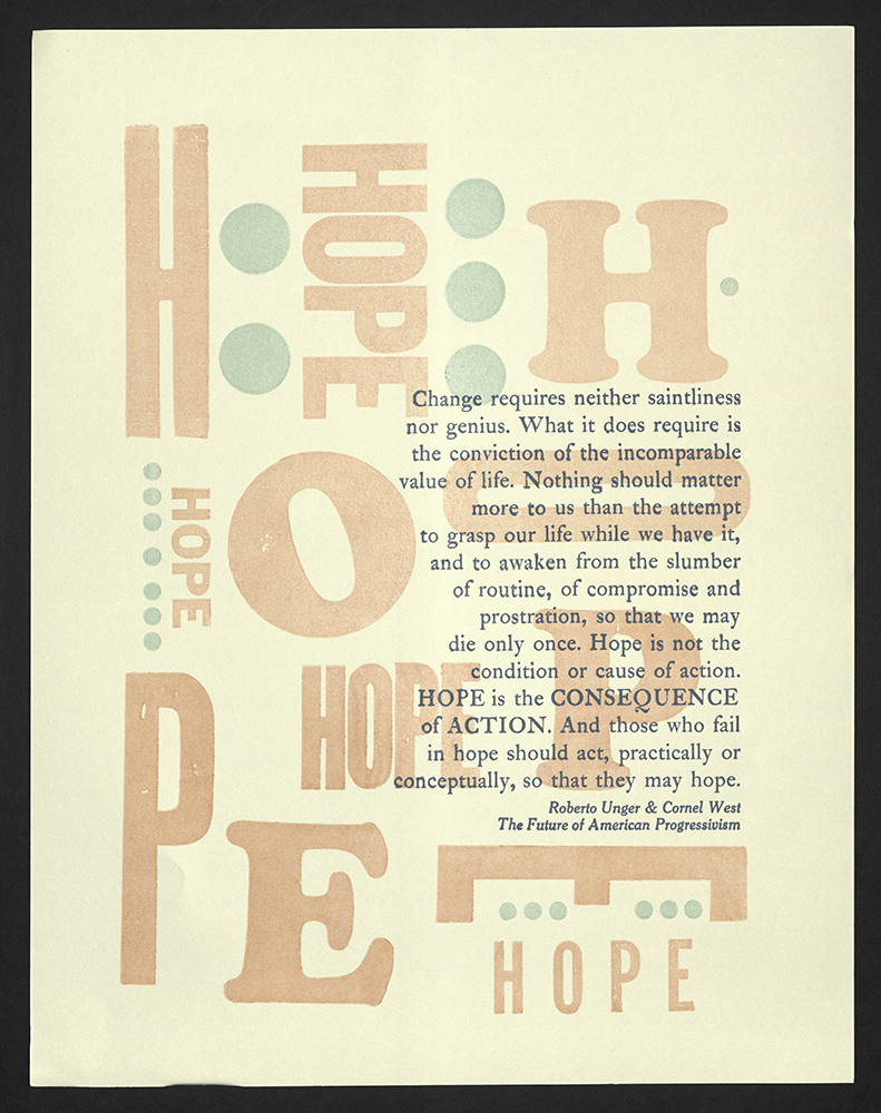Hope is an Action Michelle Choban