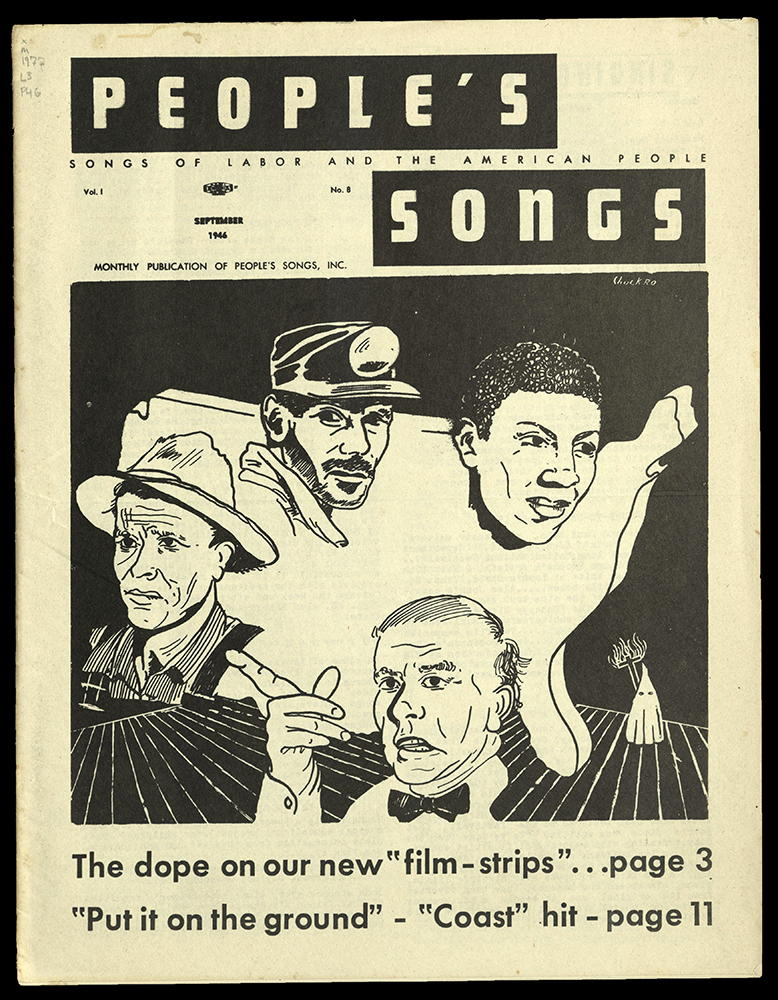 Pete Seeger: People's Songs vol 1 no 8