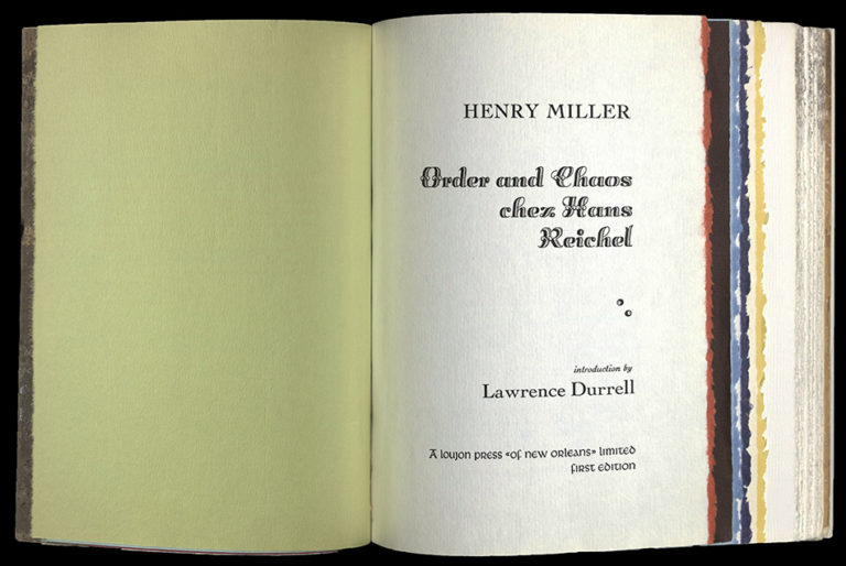 Henry Miller Loujon Press