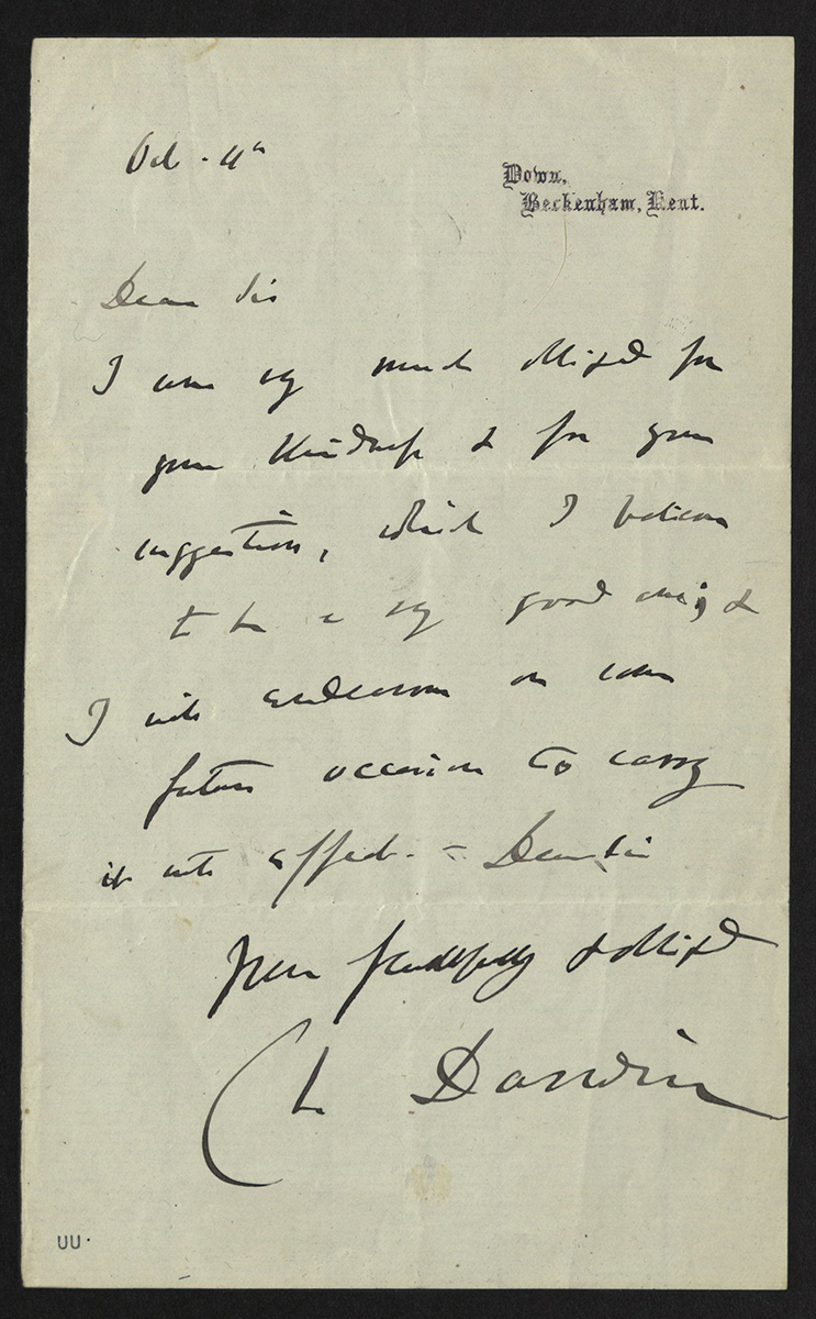 Darwin letter