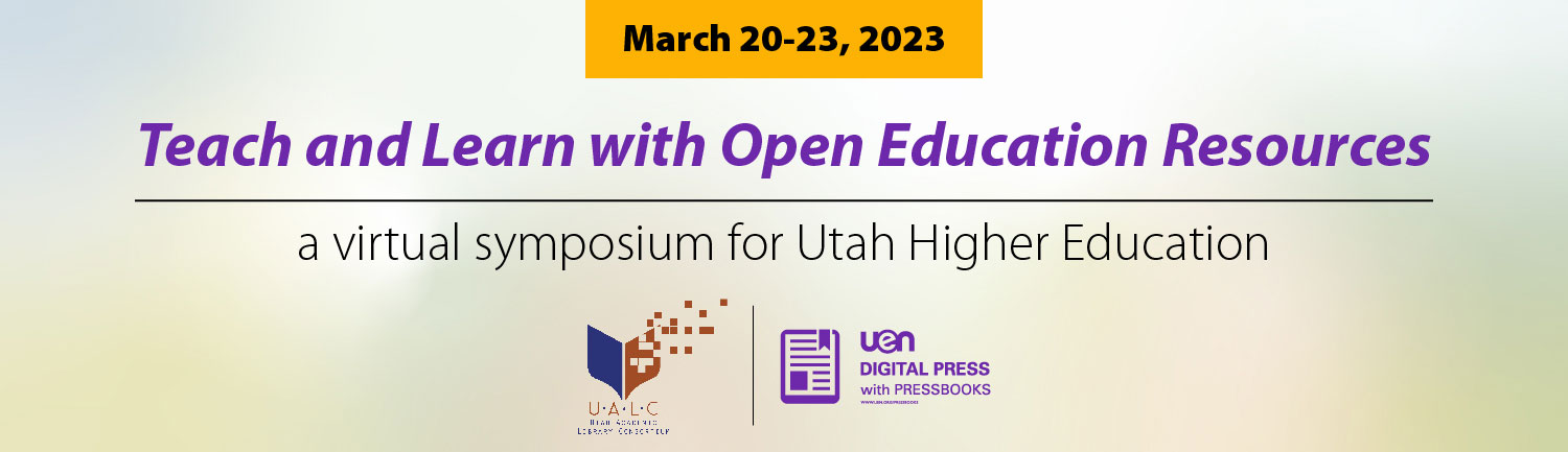 event banner for 2023 OER symposium