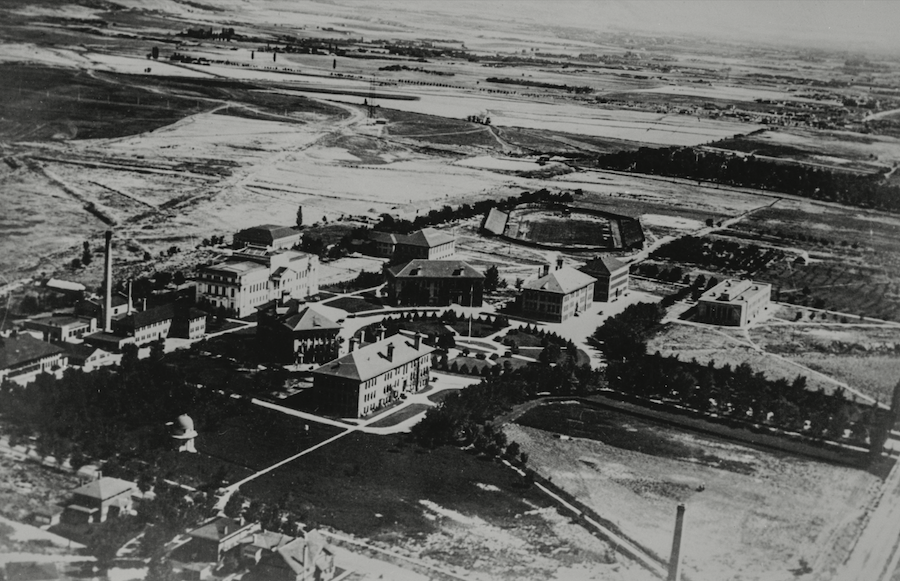 1925 black and white photo of University of Utah 