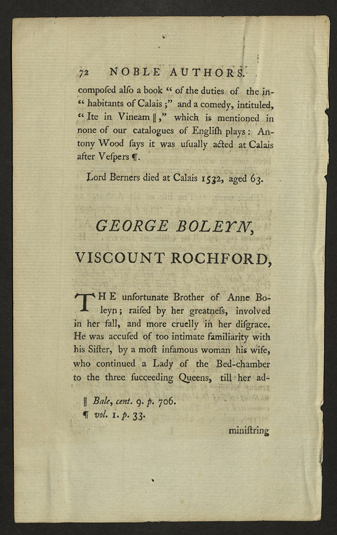 Sample page from the Catalogue of Royal...