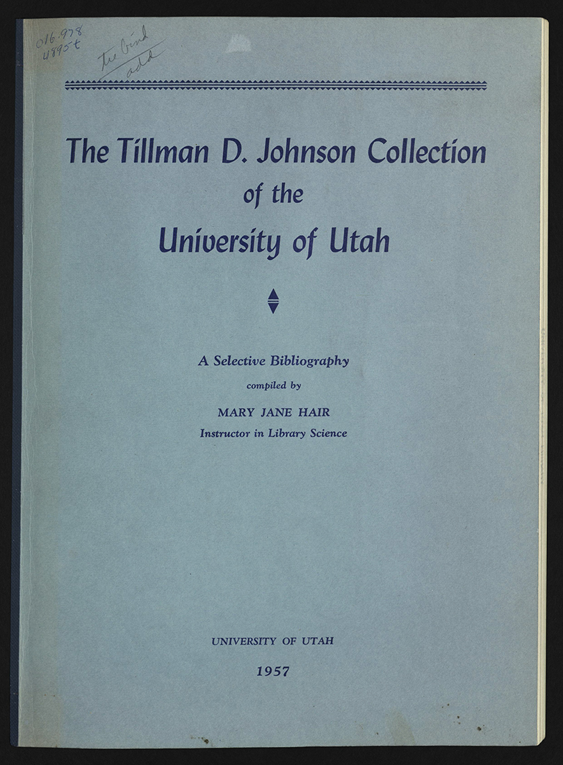 Tillman Johnson Collection