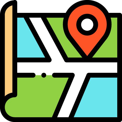 artistic graphic of a map