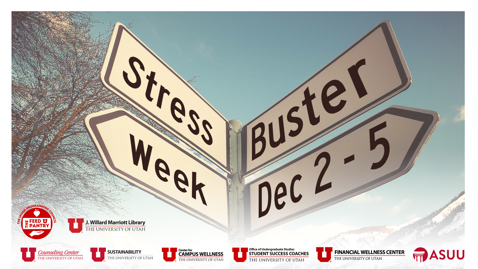 Stress Buster Week Dec 2 - 5