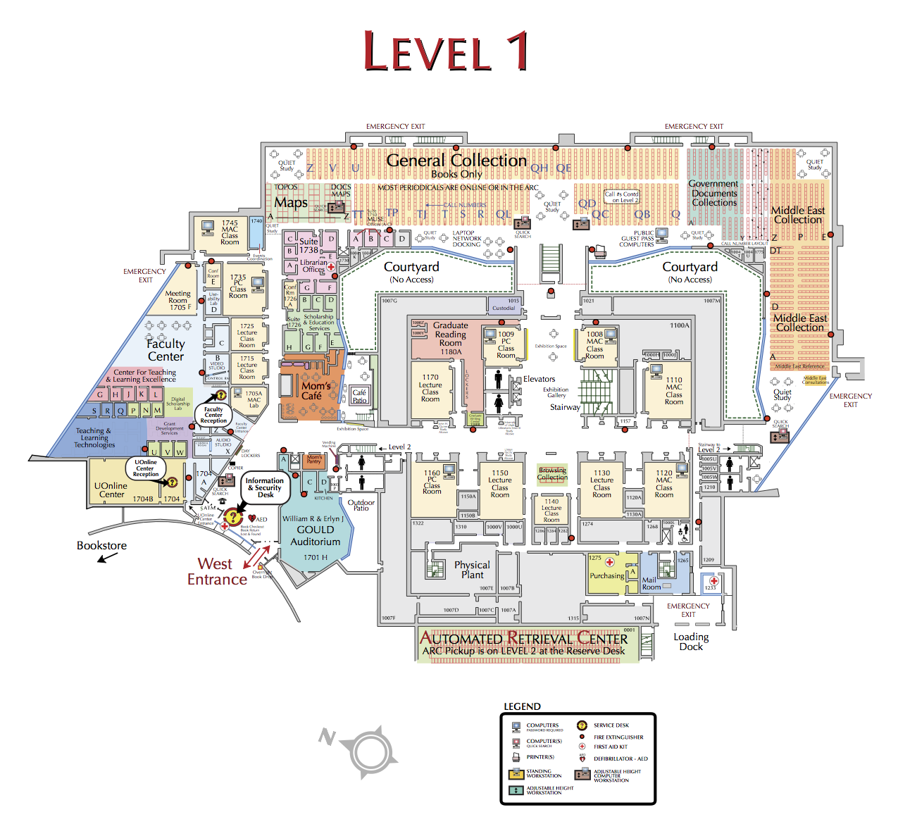 Service Desk Locations - Marriott Library - The University of Utah