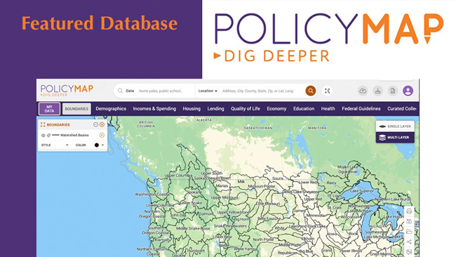 Policy Map featured database