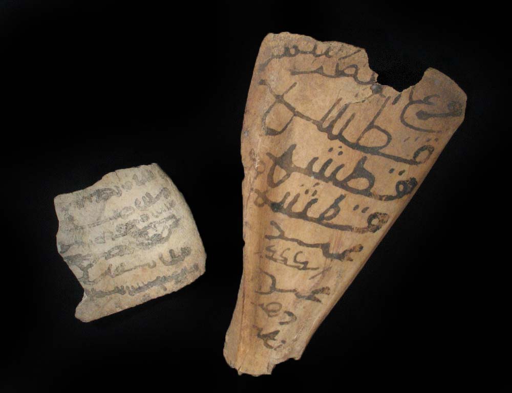 Arabic Script on Bone