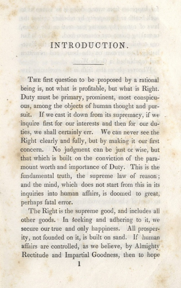 William Ellery Channing, Slavery, 1835