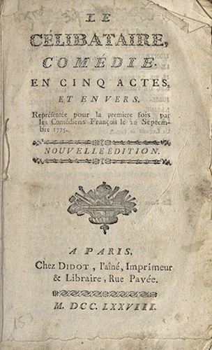 Dorat, Le Calibataire..., 1778