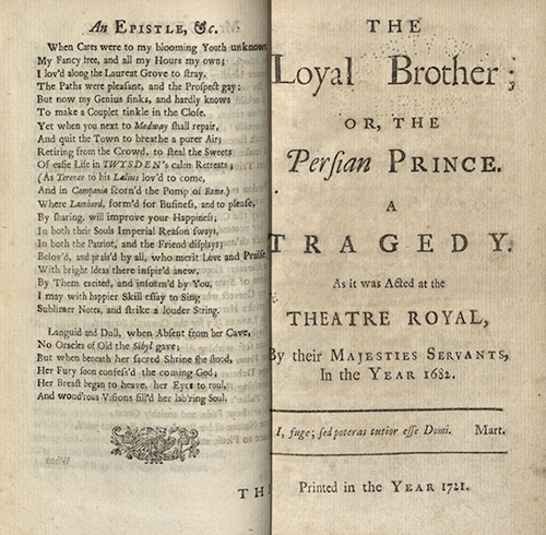 Southerne, The Works of Mr. Thomas Southerne, 1721