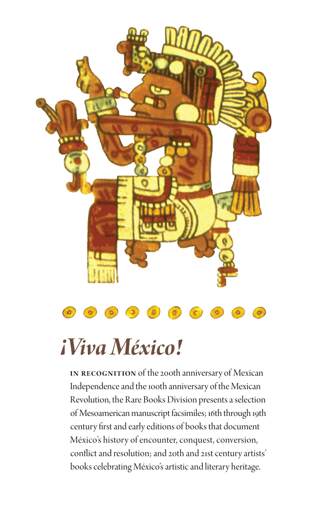 Viva Mexica Exhibition Poster