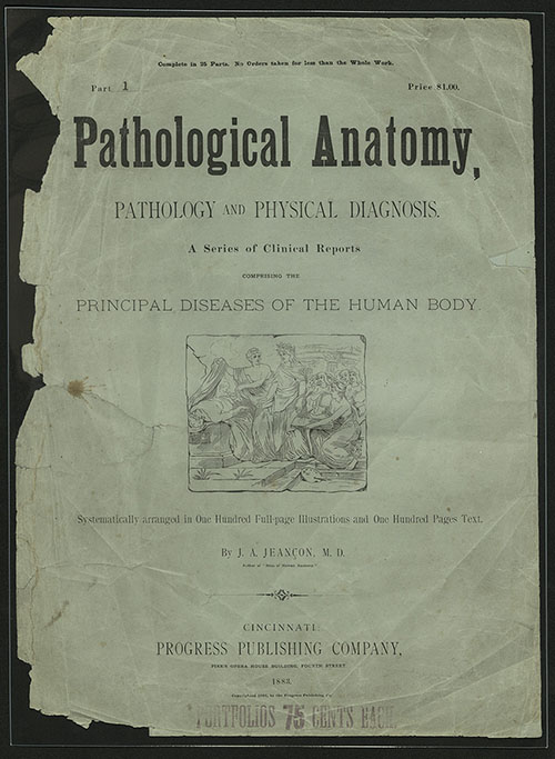 John Allard Jeancon, Pathological Anatomy Pathology and Physical Diagnosis, 1883-1885