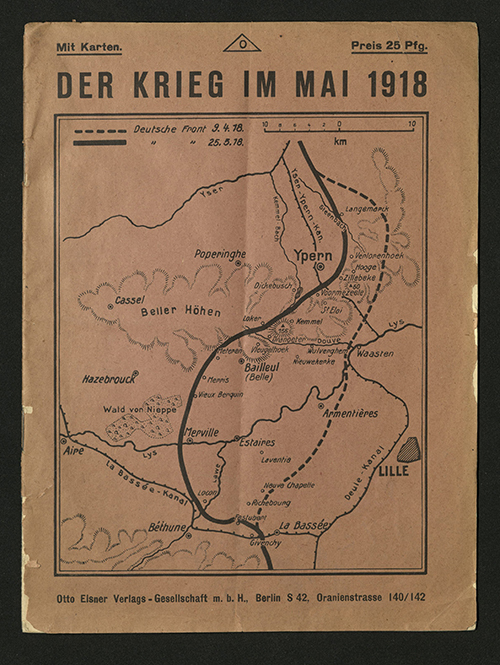 Front Cover of Der Krieg im Mai 1918, Berlin 1918