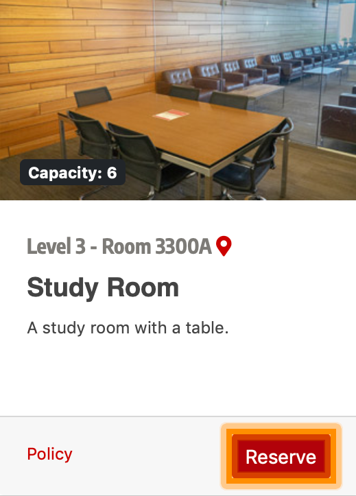 Reserving Library Study Rooms Marriott Library   Reservation Highlight 3 