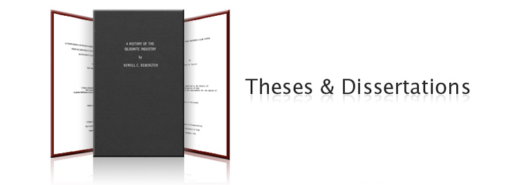 thesis and dissertation collection