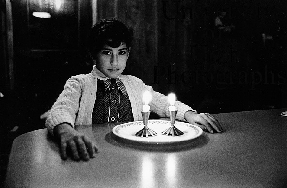 Iranian Girl with Candles (1986. Kent Miles)